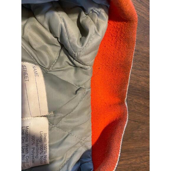 Vintage DeLong Bomber Jacket XL Retro Streetwear Nylon 90s Korea Made - Picture 6 of 9